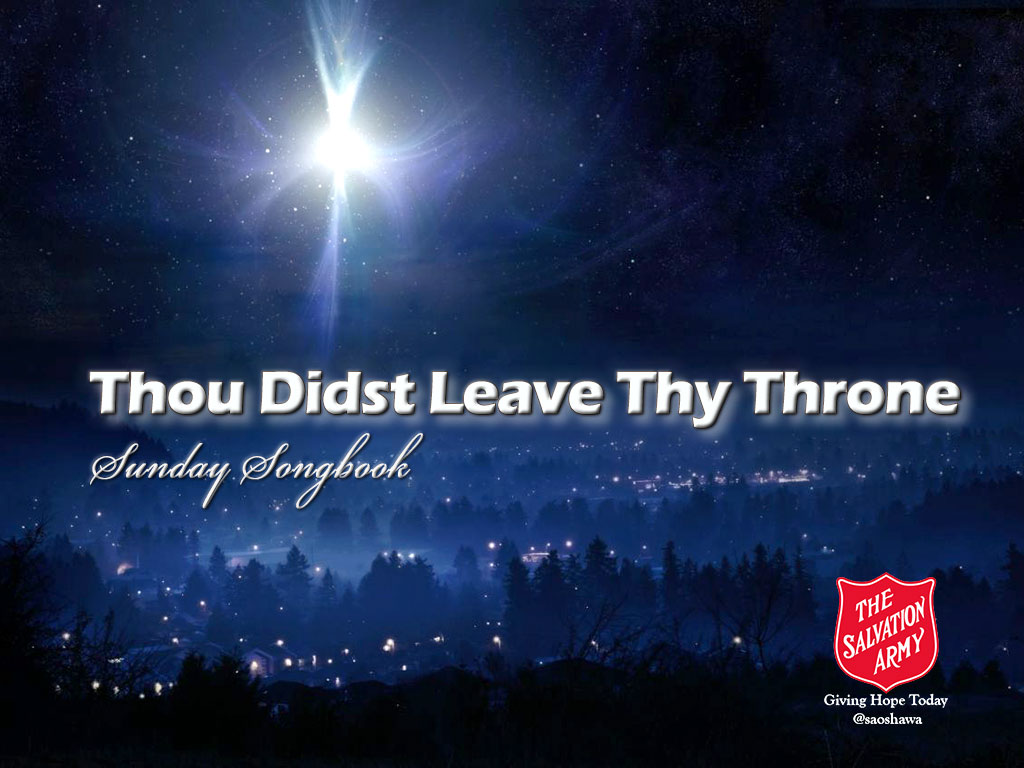 Thou-Didst-Leave-Thy-Throne