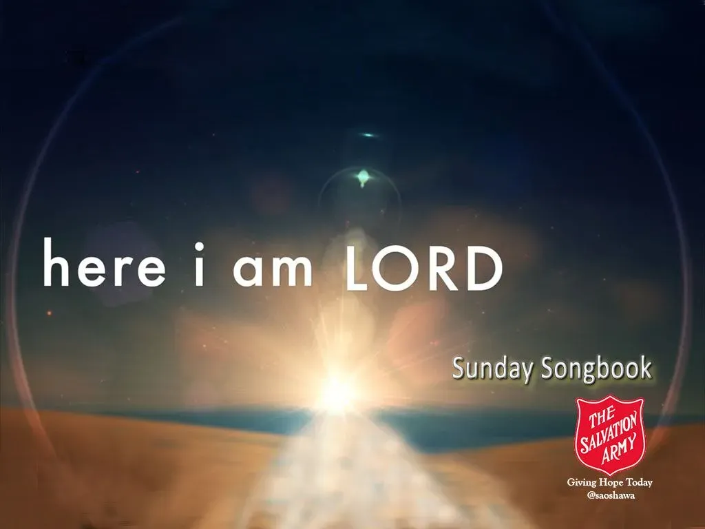 Here I Am Lord- BLOG: Church in Oshawa