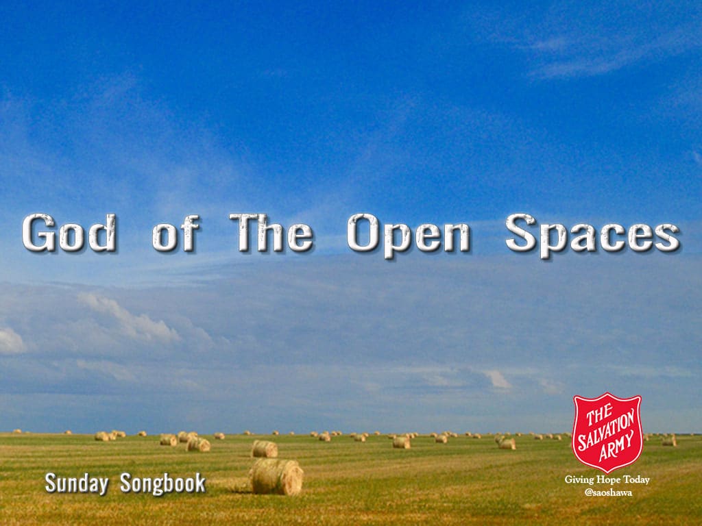 Feature Image – God Of The open Spaces